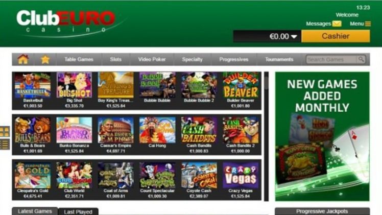 About Club Euro Casino Club World Casinos