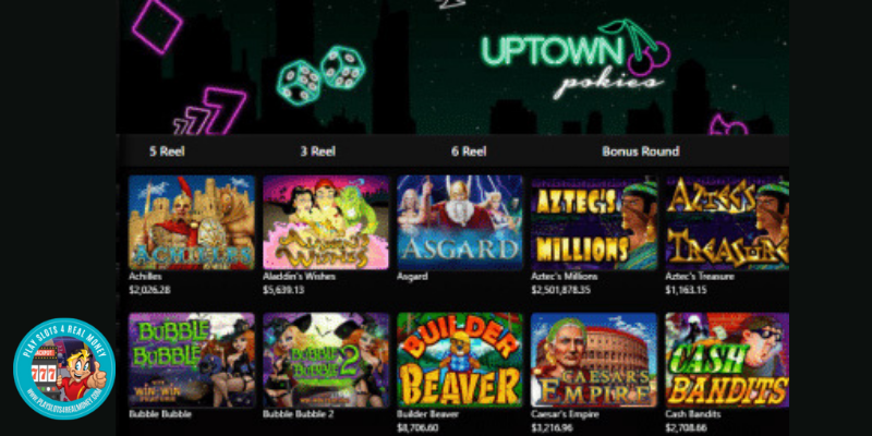 Uptown Pokies Casino Slot Games