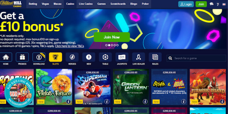 William Hill Casino Games