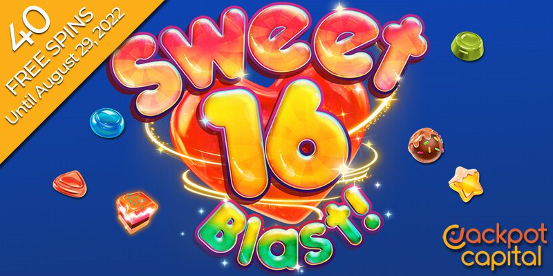 RTG Casinos Commemorate Sweet 16 Blast with New Cascading Wins Slot Game
