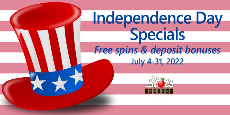 Jolt Your Fourth of July with These Red, White and Blue Casino Bonuses