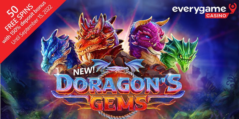 More Online Casinos Offer Free Spins On RTG's New Doragon's Gems