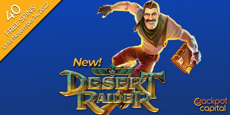 Realtime Gaming Gets Ready To Unleash The New Desert Raider Slot Machine