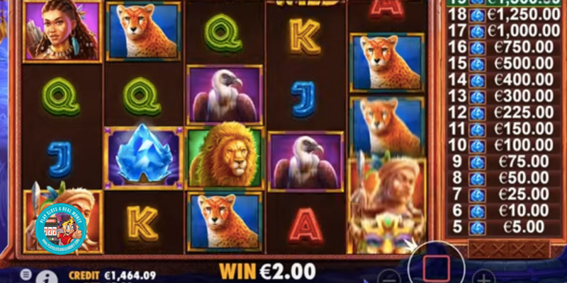 Gems of Serengeti Slot Machine Game