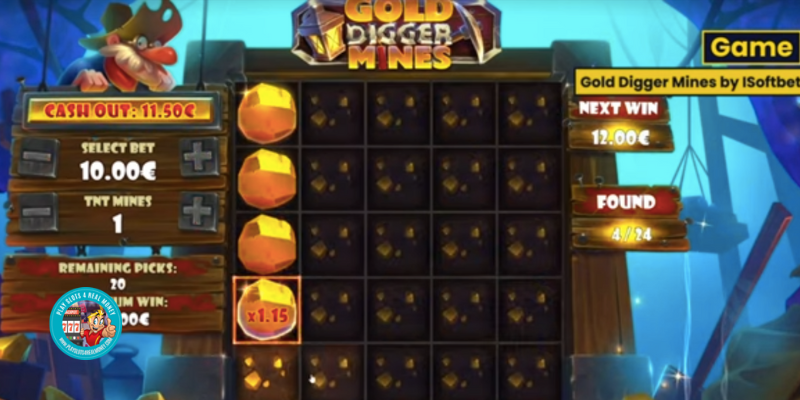 Gold Digger Mines Slot Review