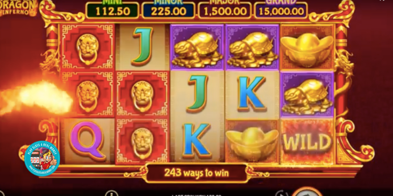 Golden Dragon Inferno Slot Machine Game