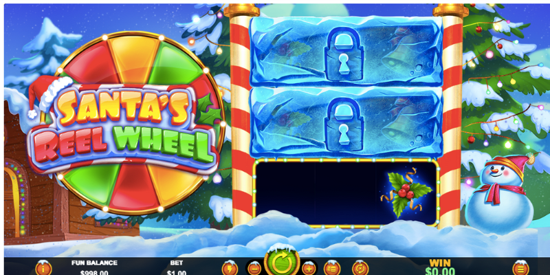 SANTA'S REEL WHEEL Slot Machine Game