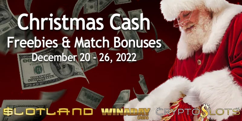 Christmas Comes Early for Slot Players at Slotland WinADay and CryptoSlots