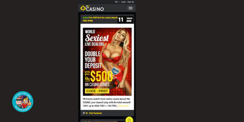 PornHub Casino Screenshot