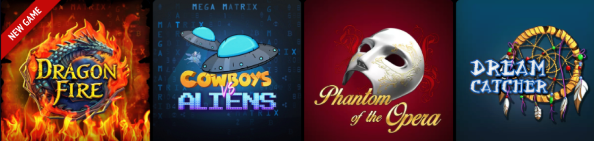 screenshot of slotland entertainment games