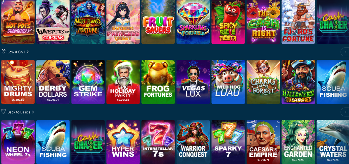 games at Slotocash